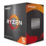 AMD Ryzen 5 5600X 6-core, 12-Thread Unlocked Desktop Processor with Wraith Stealth Cooler